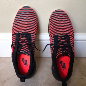 Flashy Nike Men’s Flyknit shoes